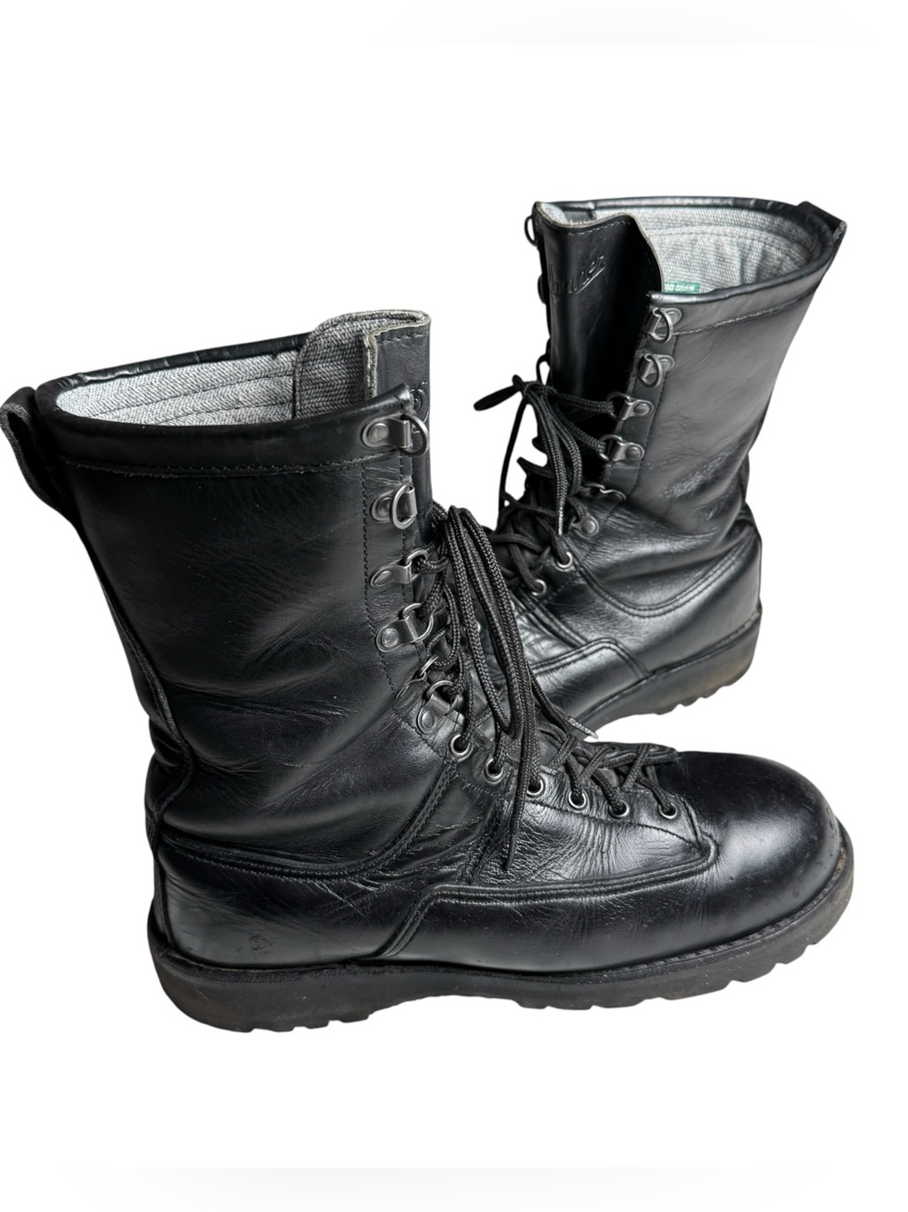 Danner Ft. Lewis GTX 600G Thinsulate 23600 Black Military Boots Mens SZ 10 D US